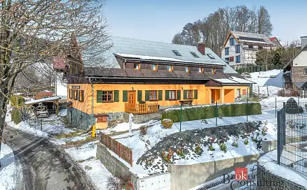 Prodej domu 620 m² s pozemkem 1 366 m², Promenáda, Horní Maršov, okres Trutnov