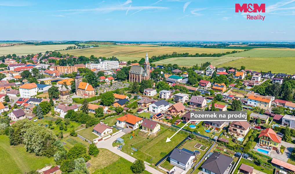 Prodej stavebního pozemku 812 m², Plaňany – náhled fotky 4