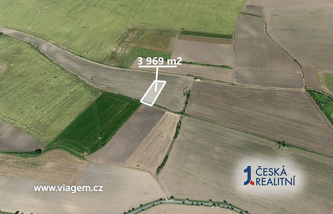 Pole 3 969 m², Podíl 17 % o výměře 662 m² – pohled 2