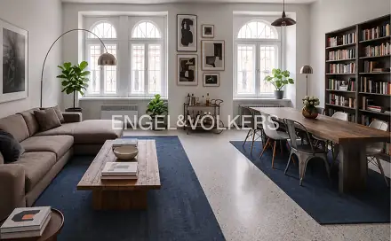 Prodej bytu 4+1 92 m², Na Valentince, Praha 5 - Smíchov