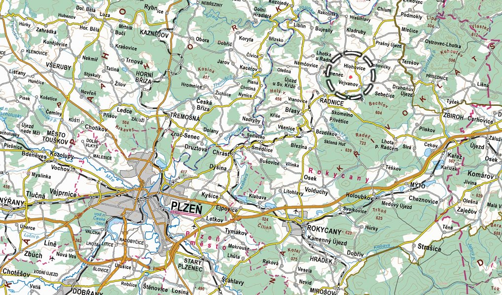 Prodej pole 23 085 m², Hlohovice – náhled fotky 3