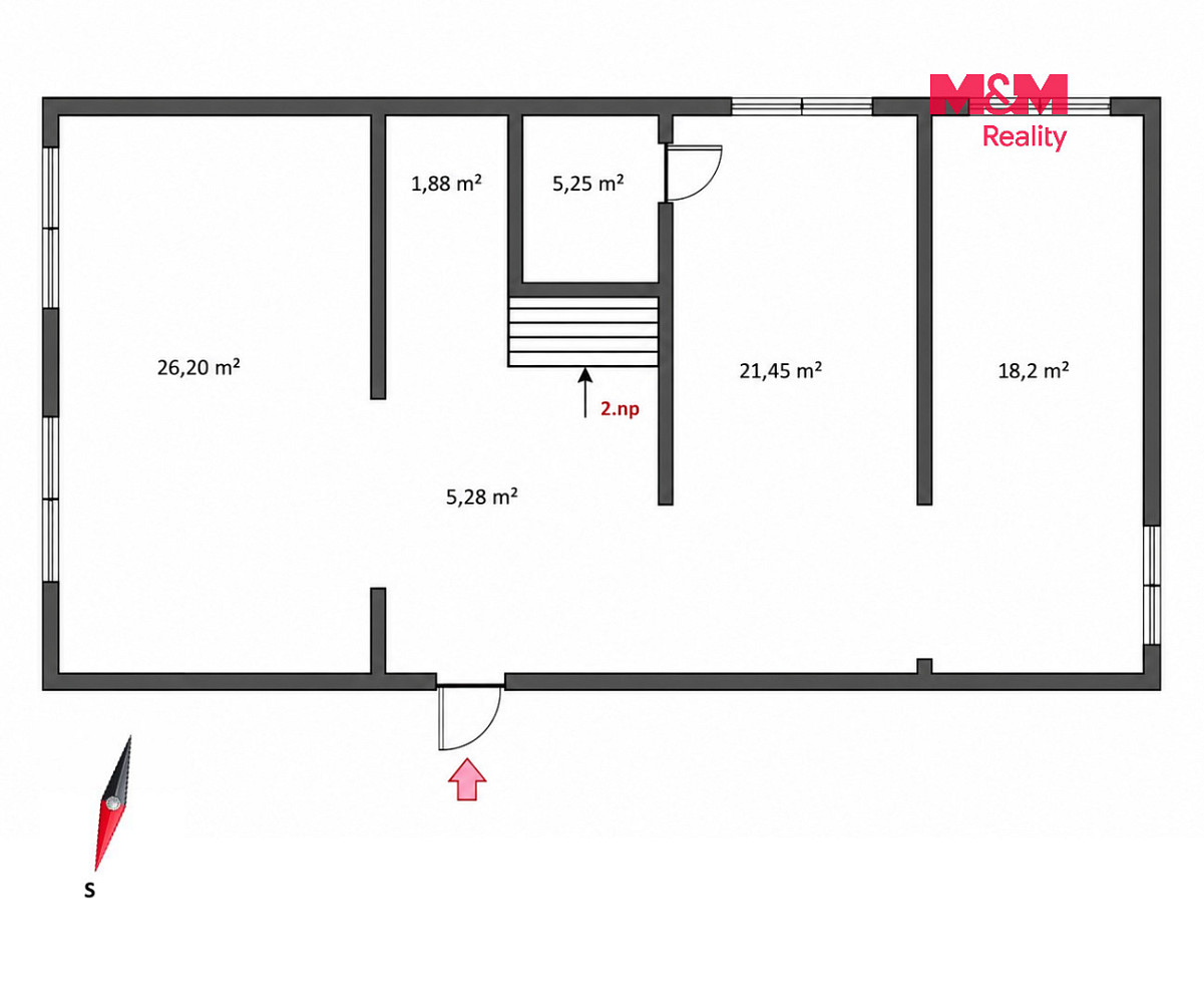 Prodej domu 95 m² s pozemkem 254 m² — photo 3