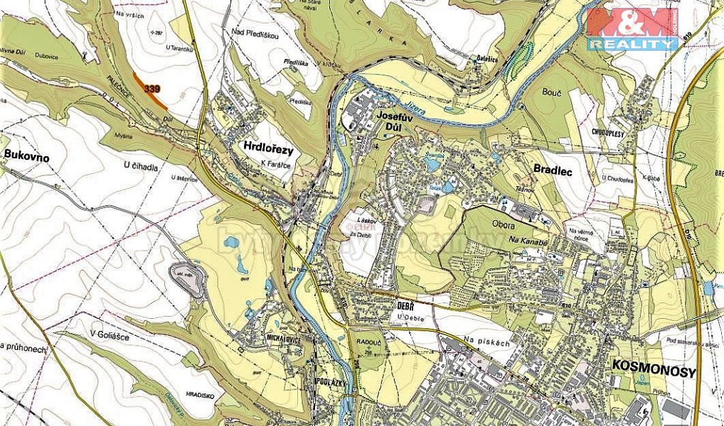 Prodej lesa 3 528 m², Hrdlořezy – náhled fotky 5