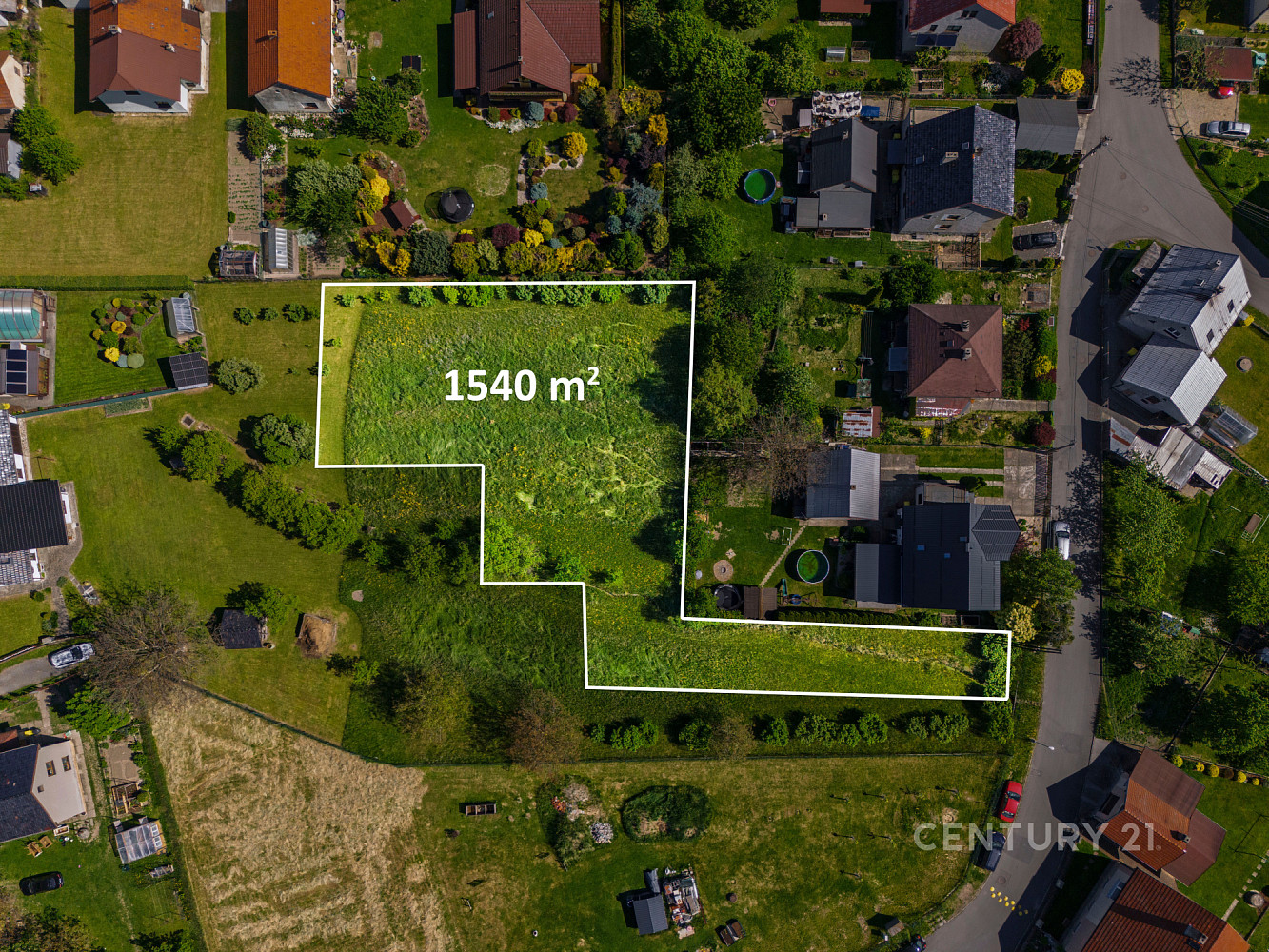 Prodej stavebního pozemku 1 540 m²