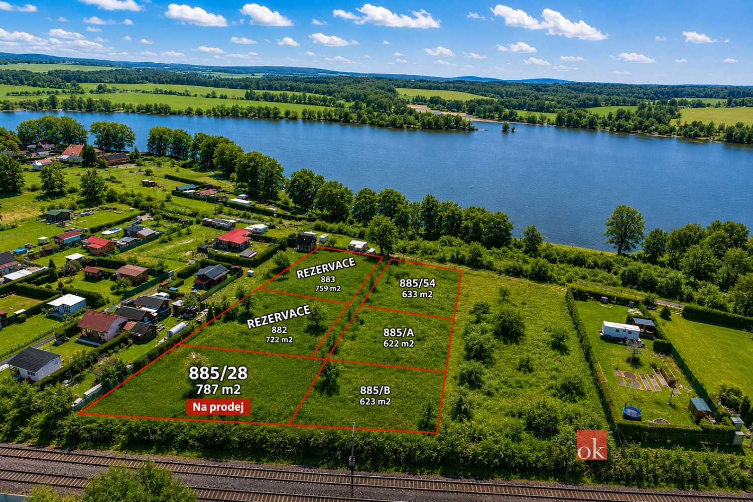 Prodej stavebního pozemku 787 m²