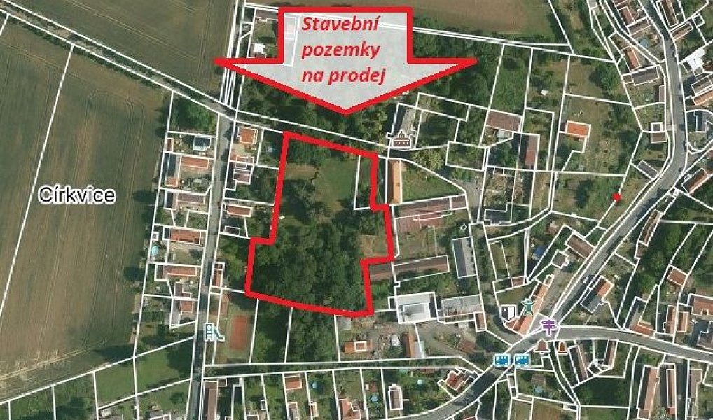 Prodej stavebního pozemku 8 421 m², Církvice – náhled fotky 7