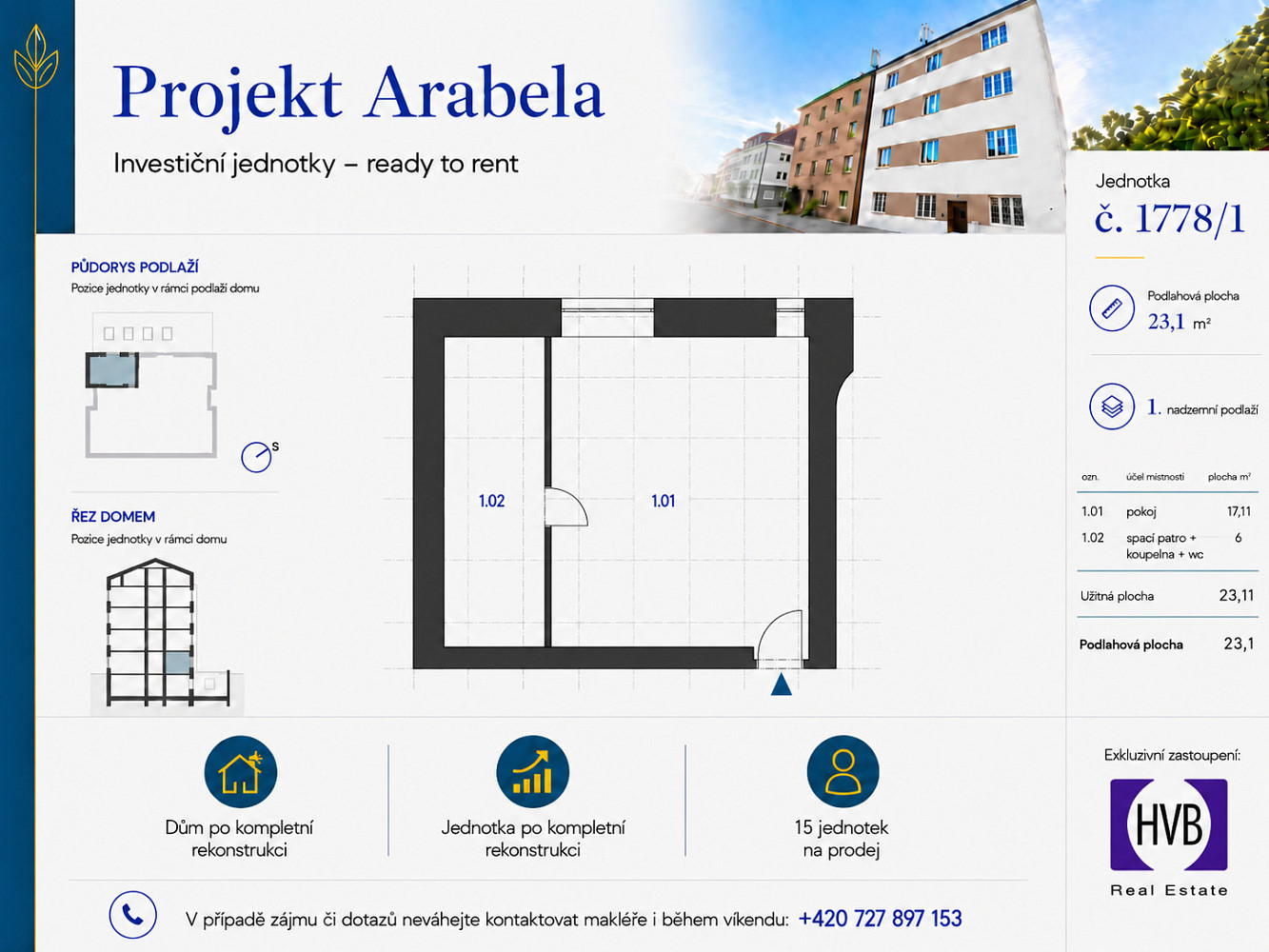 Prodej bytu 1+kk 29 m² — photo 2