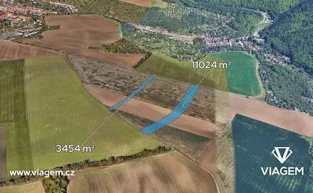 Prodej pole 2 413 m², Brno