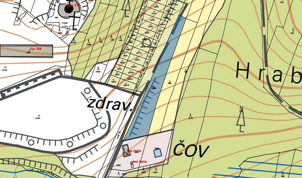 Prodej zahrady 58 m², Hrabyně – náhled fotky 3