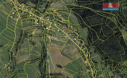 Prodej pole 360 m², Huslenky, okres Vsetín