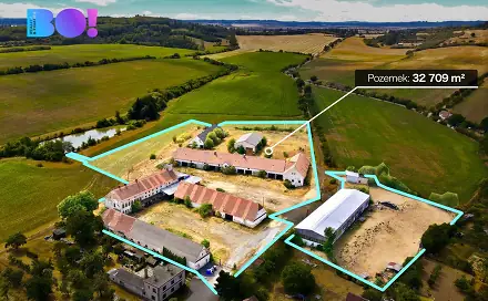Prodej zemědělského objektu 5 810 m², Vícenice, okres Třebíč