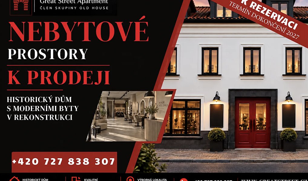 Prodej komerčního prostoru, 47 m², Prostějov