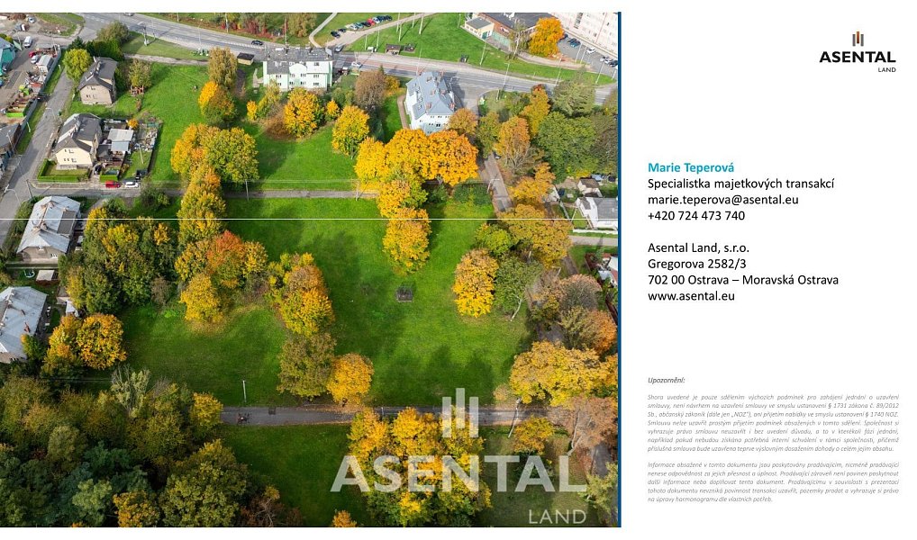 Prodej stavebního pozemku 13 697 m², Ostrava – náhled fotky 4