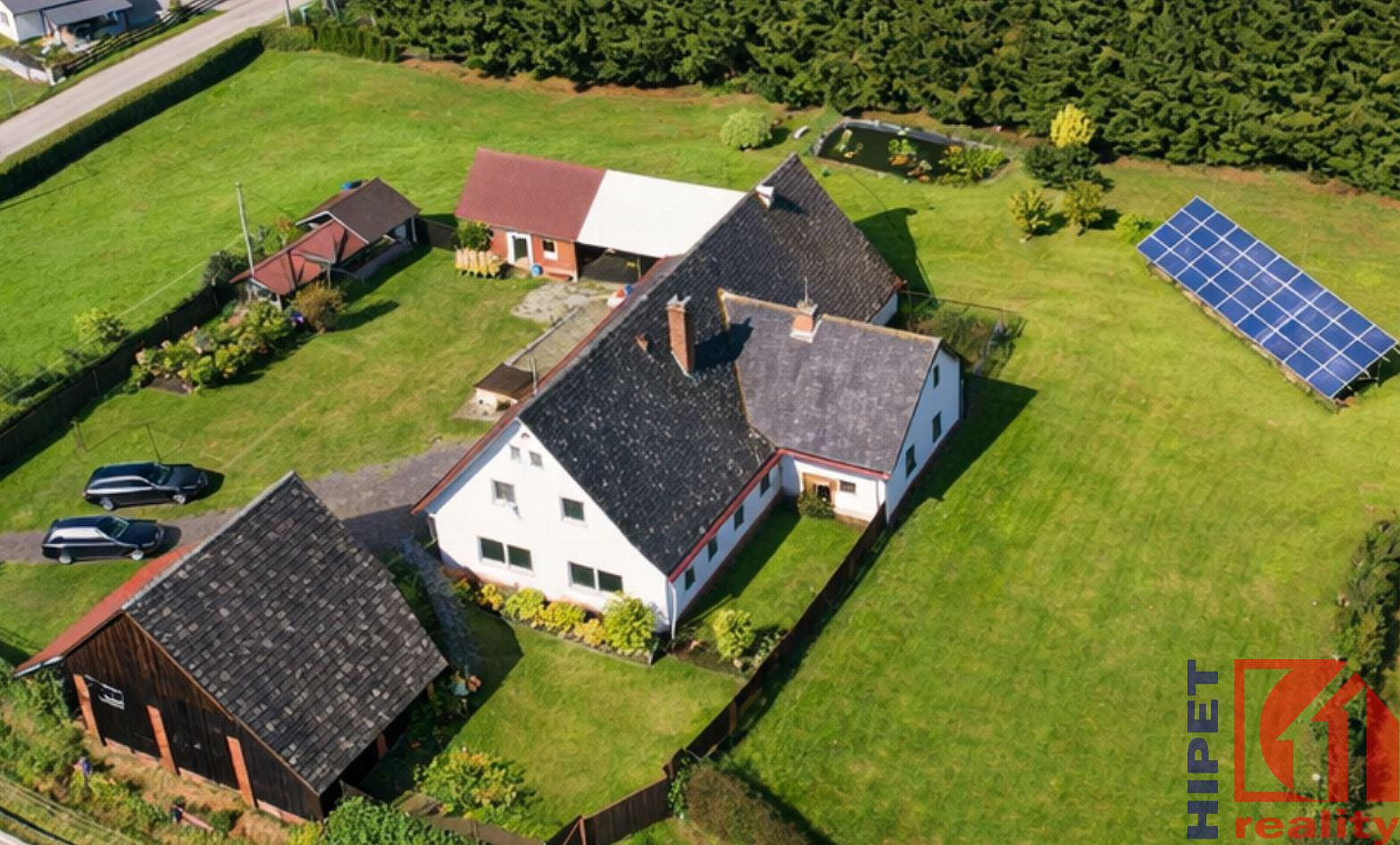 Prodej domu 180 m² s pozemkem 4 759 m²