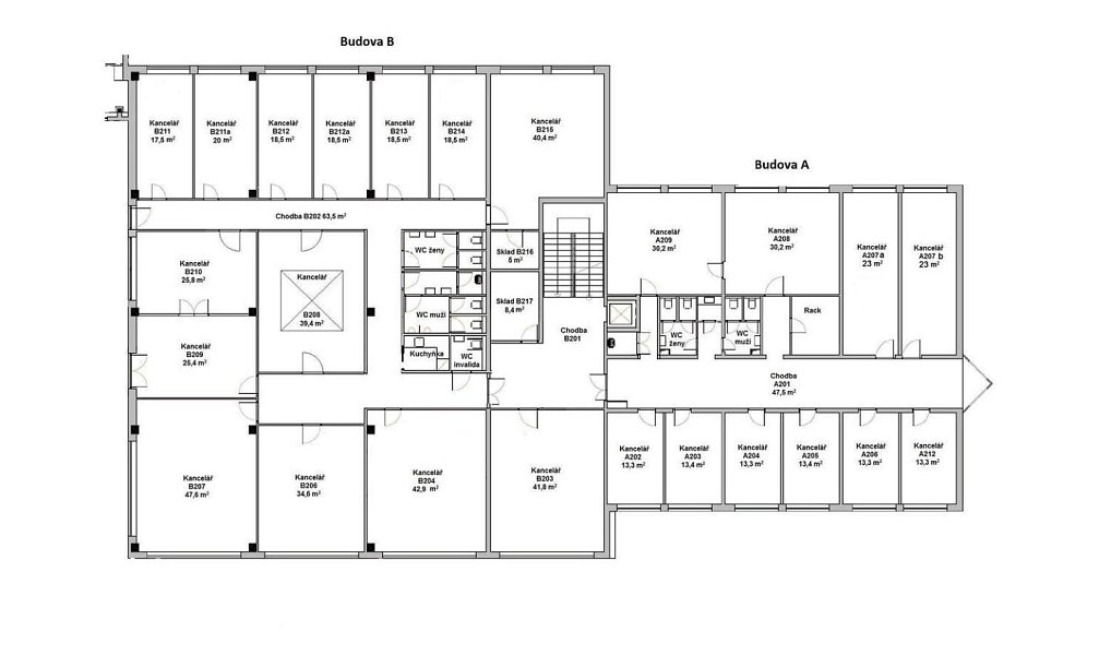 Pronájem kanceláře 30 m², Praha – náhled fotky 5