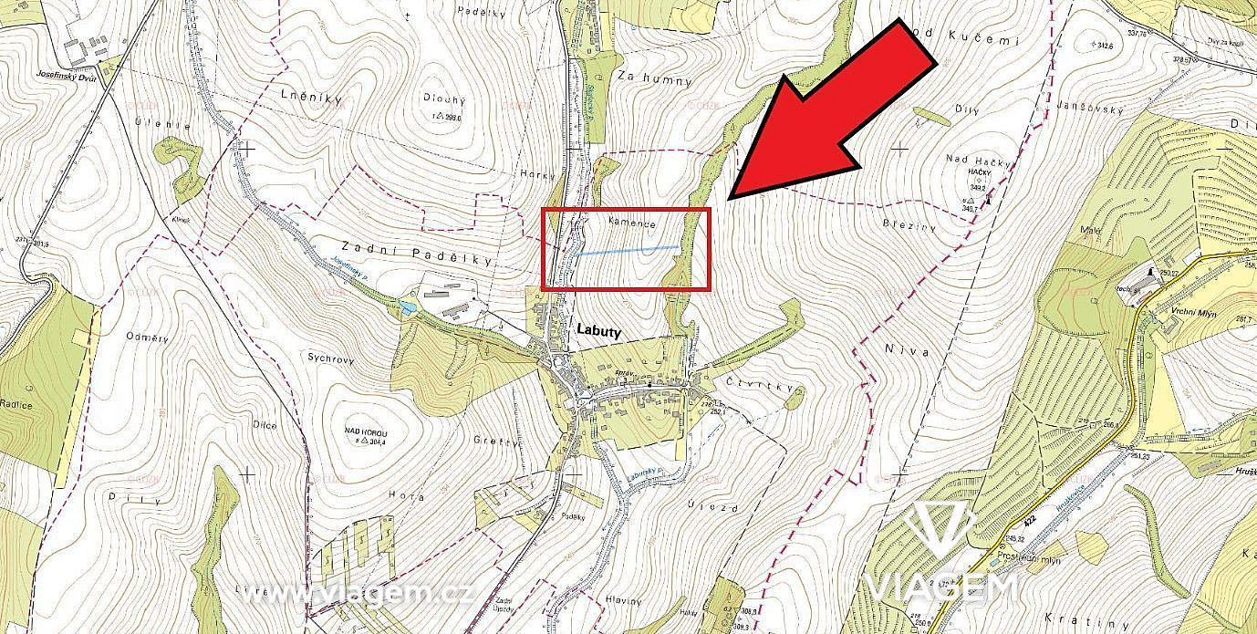 Prodej pole 565 m² – fotografie 3