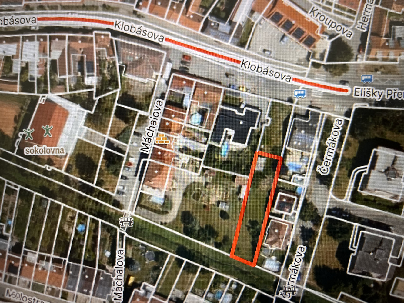 Prodej stavebního pozemku 896 m² – fotografie 4