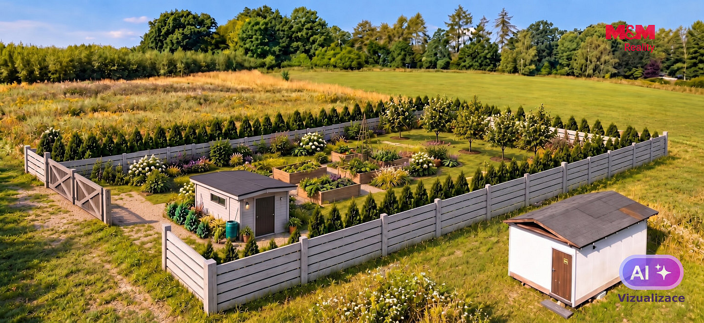 Prodej zahrady 800 m² – fotografie 3