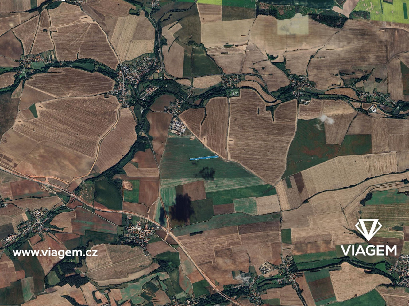 Pole 15 665 m², Podíl 16 % o výměře 2 448 m² – pohled 3
