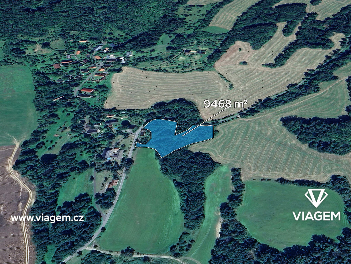 Prodej lesa 591 m²