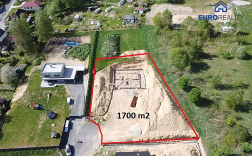 Prodej stavebního pozemku 1 700 m², Aš, okres Cheb