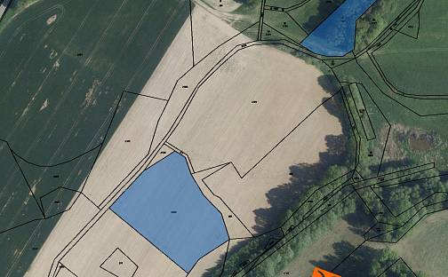 Prodej pole 3 645 m², Mladé Bříště, okres Pelhřimov