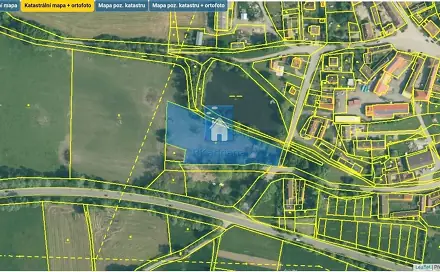 Prodej louky 6 509 m², Hracholusky, okres Prachatice