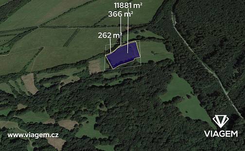 Prodej pole 2 084 m², Velká nad Veličkou, okres Hodonín