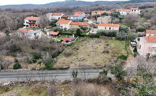 Prodej stavebního pozemku 931 m², Vrbnik, Chorvatsko