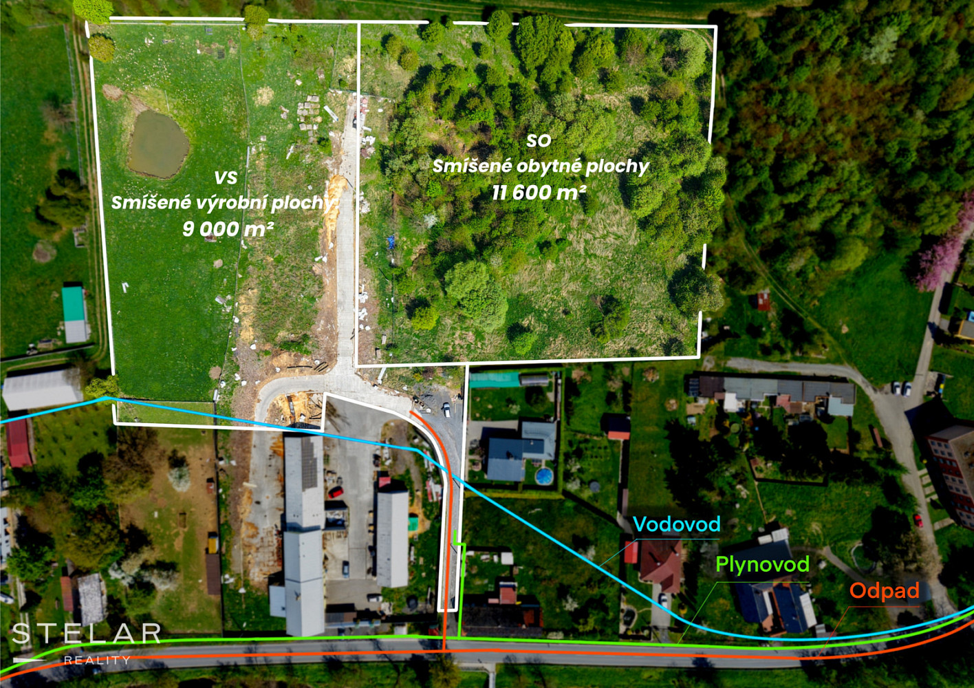 Prodej stavebního pozemku 22 000 m² – fotografie 5