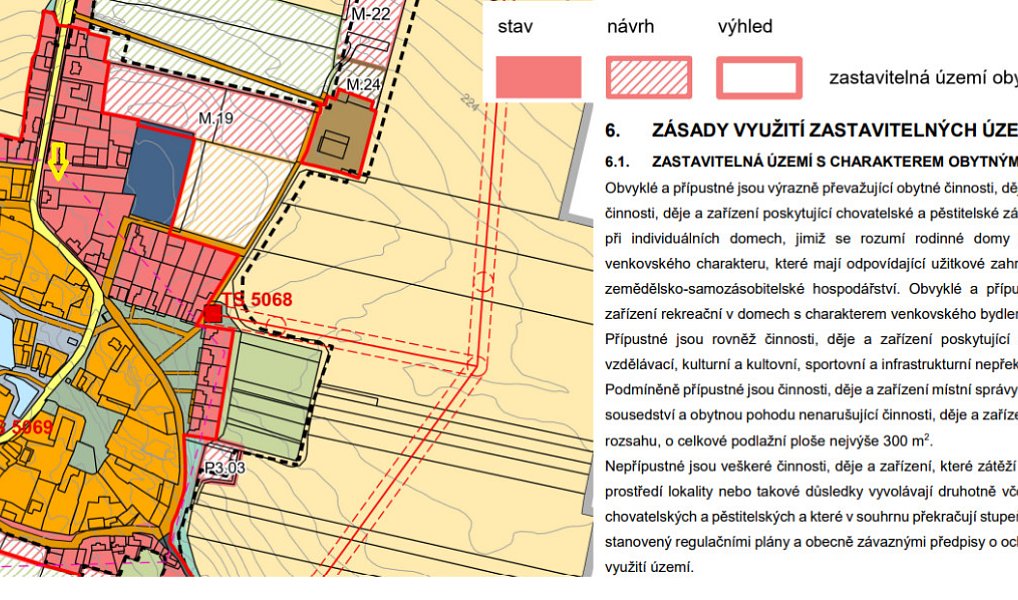 Prodej stavebního pozemku 676 m², Černuc – náhled fotky 12