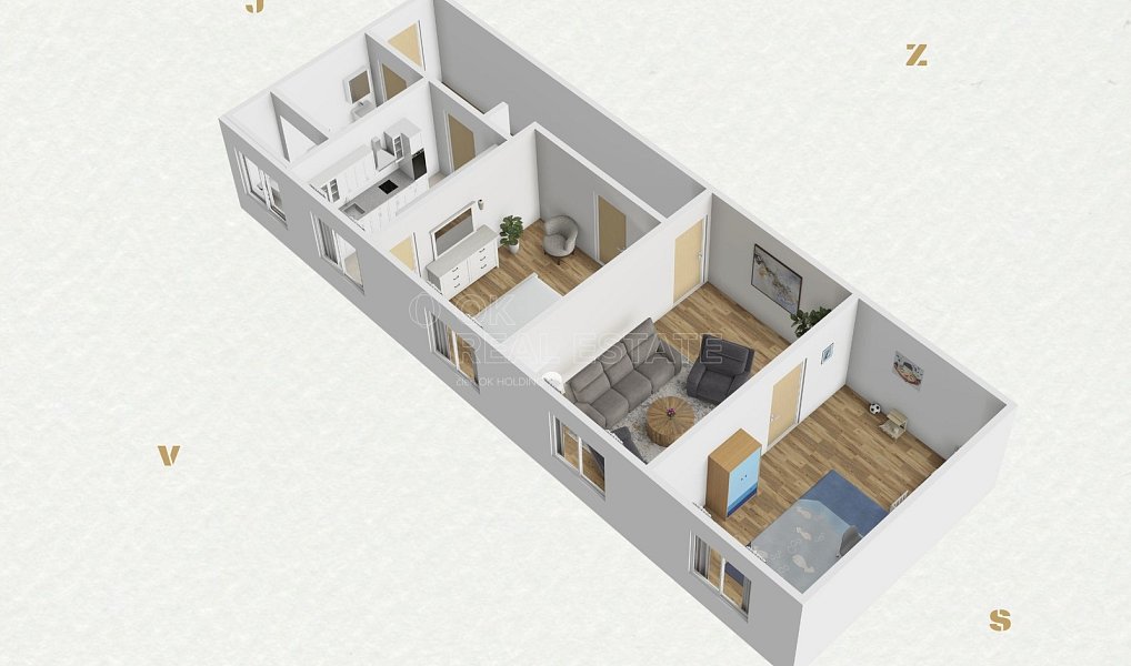 Prodej bytu 3+1 87 m², Planá – náhled fotky 15