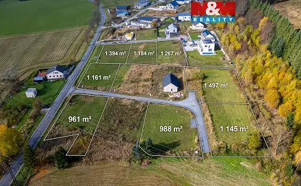 Prodej stavebního pozemku 1 161 m², Jeseník