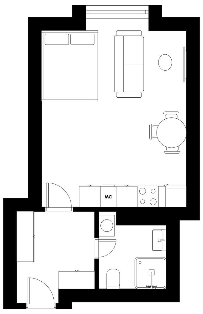 Pronájem bytu 1+kk 30 m² — photo 3