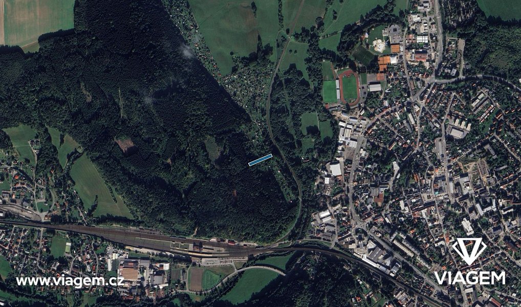 Prodej zahrady 905 m², Ústí nad Orlicí – náhled fotky 3