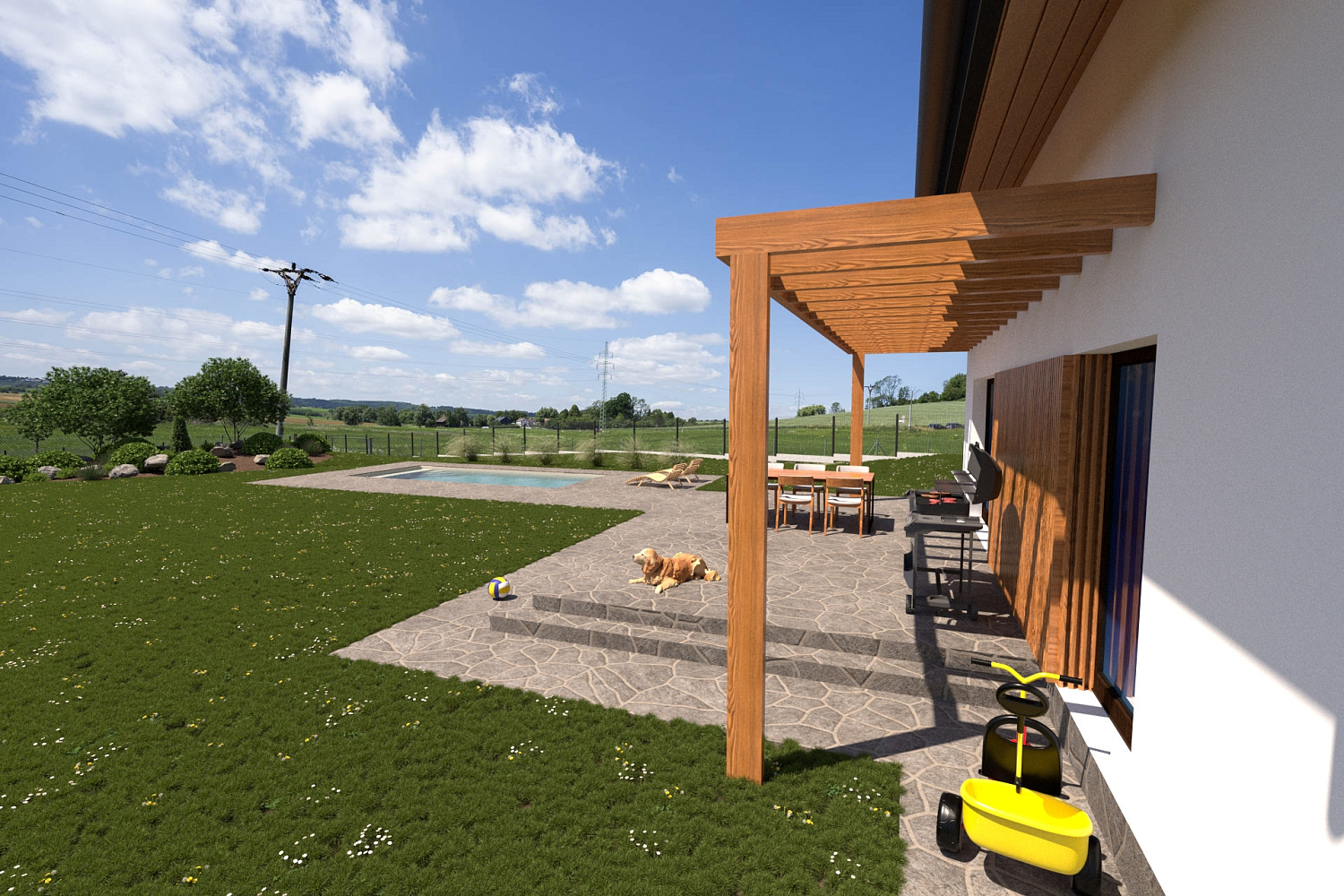 Prodej stavebního pozemku 1 420 m² – fotografie 3