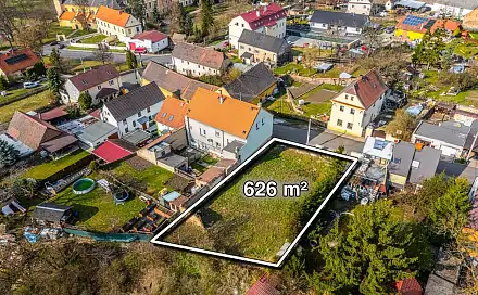 Prodej pozemku 626 m², Světec, okres Teplice