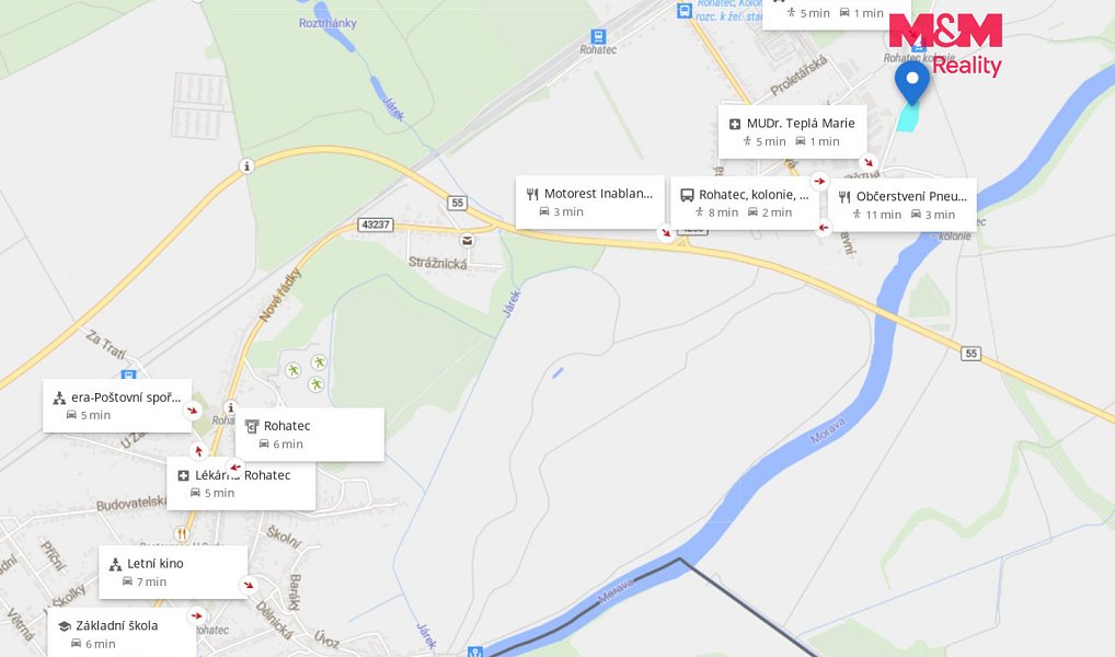 Prodej pole 5 348 m², Rohatec – náhled fotky 8