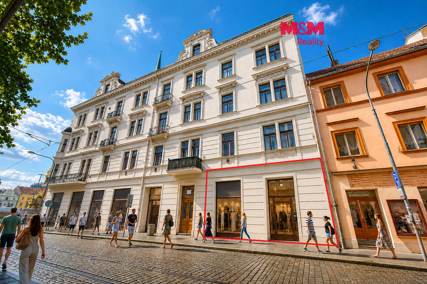 Pronájem obchodních prostor 88 m²