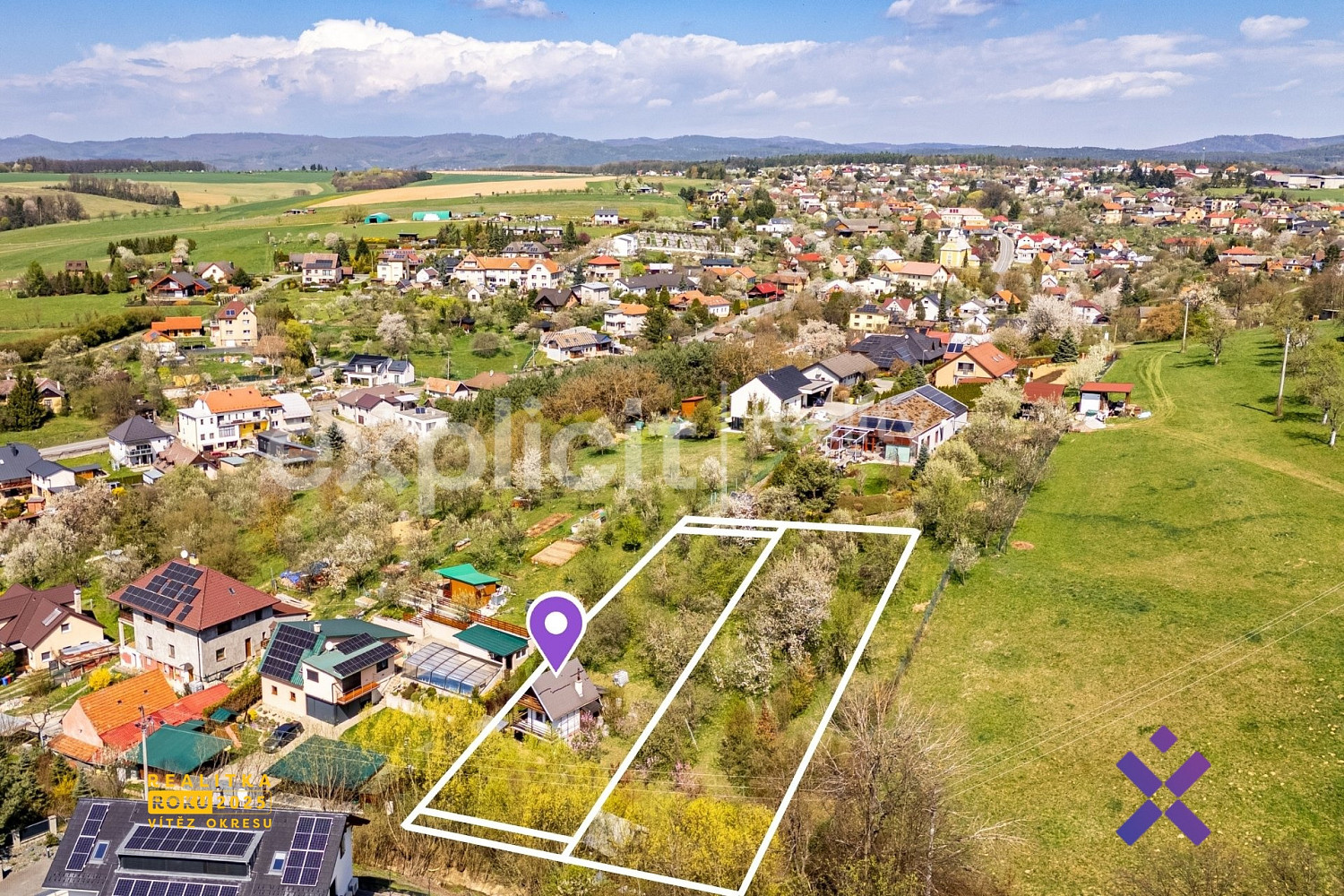 Prodej stavebního pozemku 739 m² – fotografie 2
