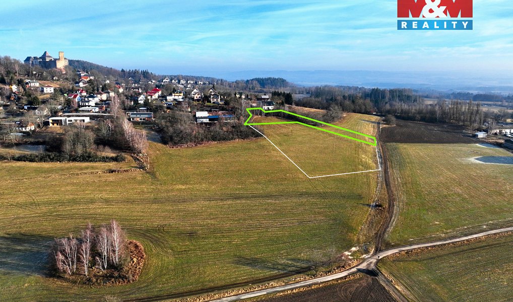Prodej stavebního pozemku 3 300 m², Lipnice nad Sázavou – náhled fotky 3