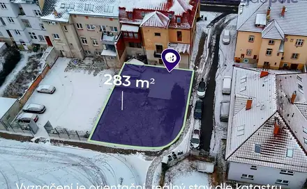 Prodej stavebního pozemku 283 m², Turnov, okres Semily