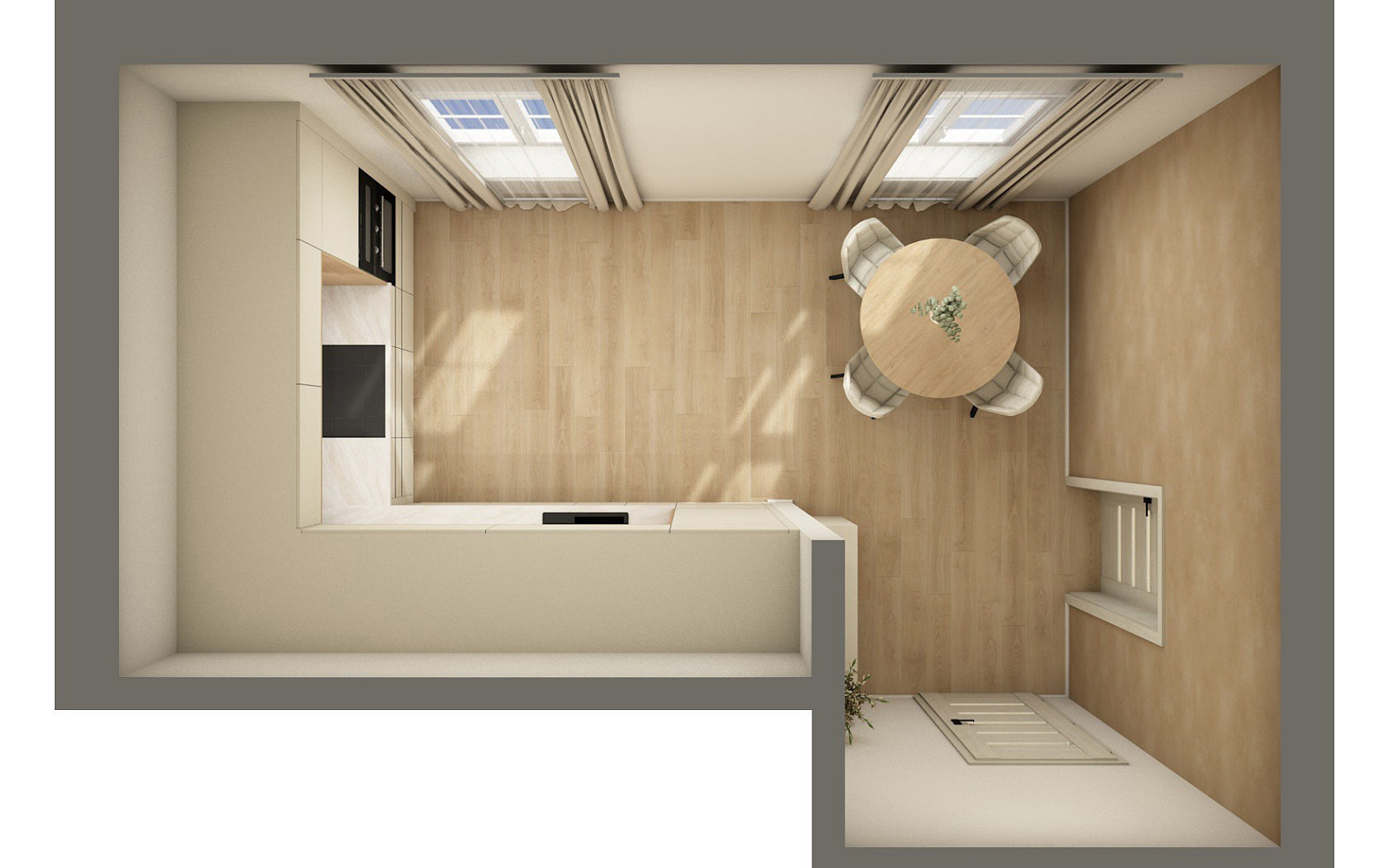 Prodej bytu 2+kk 62 m² – pohled 5