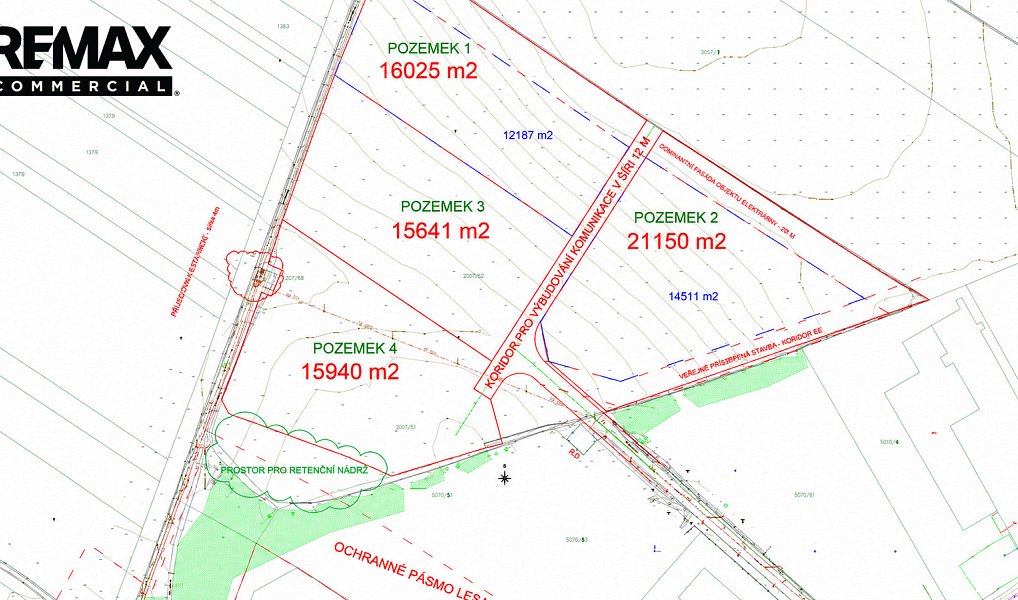 Prodej komerčního pozemku 16 025 m², Benátky nad Jizerou – náhled fotky 2