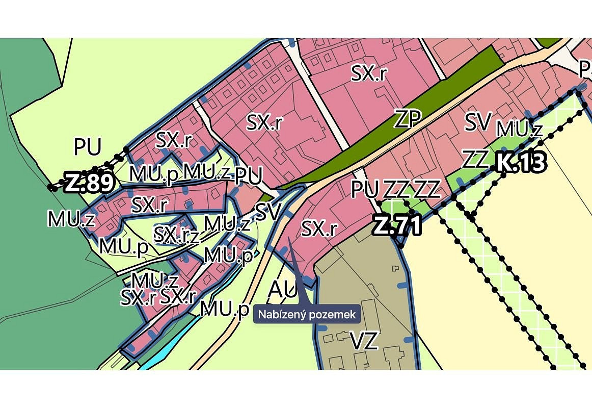 Prodej stavebního pozemku 1 042 m² – fotografie 4