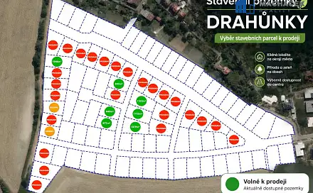 Prodej stavebního pozemku 871 m², Švermova, Dubí - Drahůnky, okres Teplice