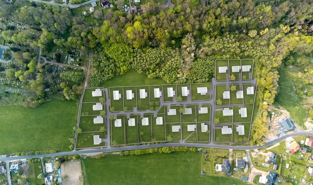 Prodej stavebního pozemku 729 m², Děčín – náhled fotky 2