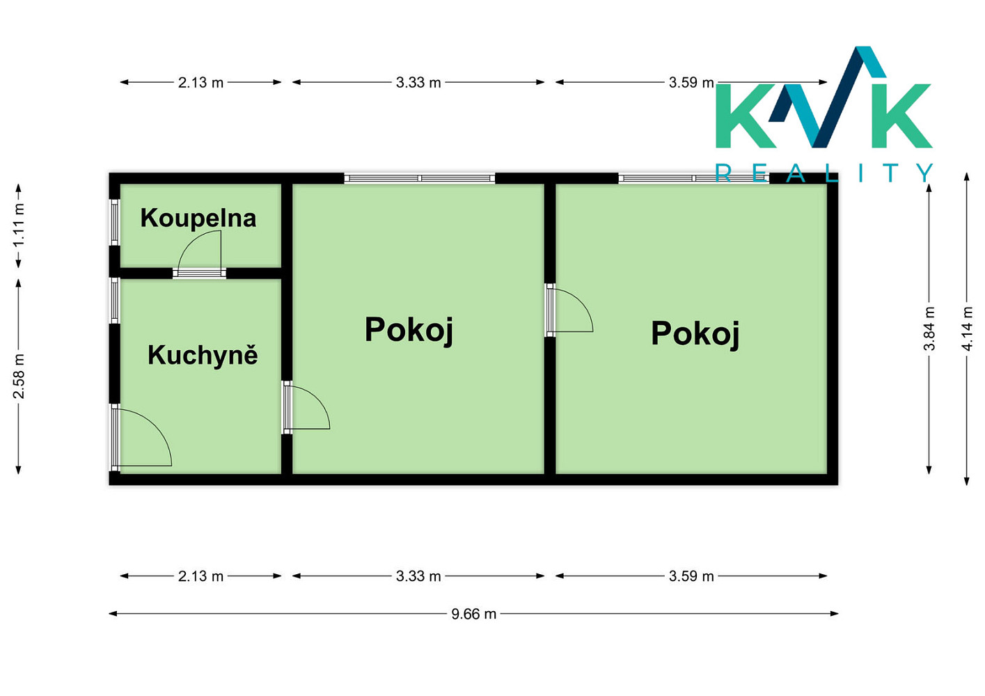 Prodej bytu 2+1 38 m² – fotografie 4