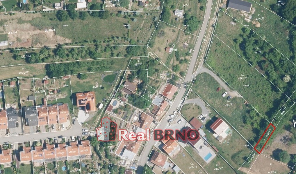 Prodej stavebního pozemku 1 928 m², Kanice – náhled fotky 3