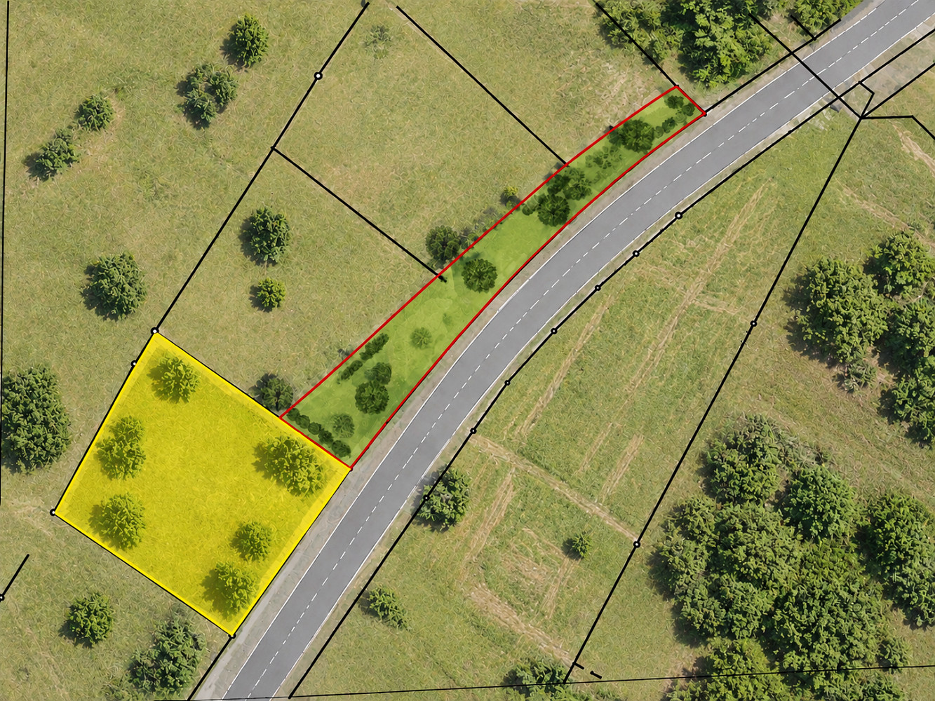 Prodej stavebního pozemku 2 002 m² – fotografie 5